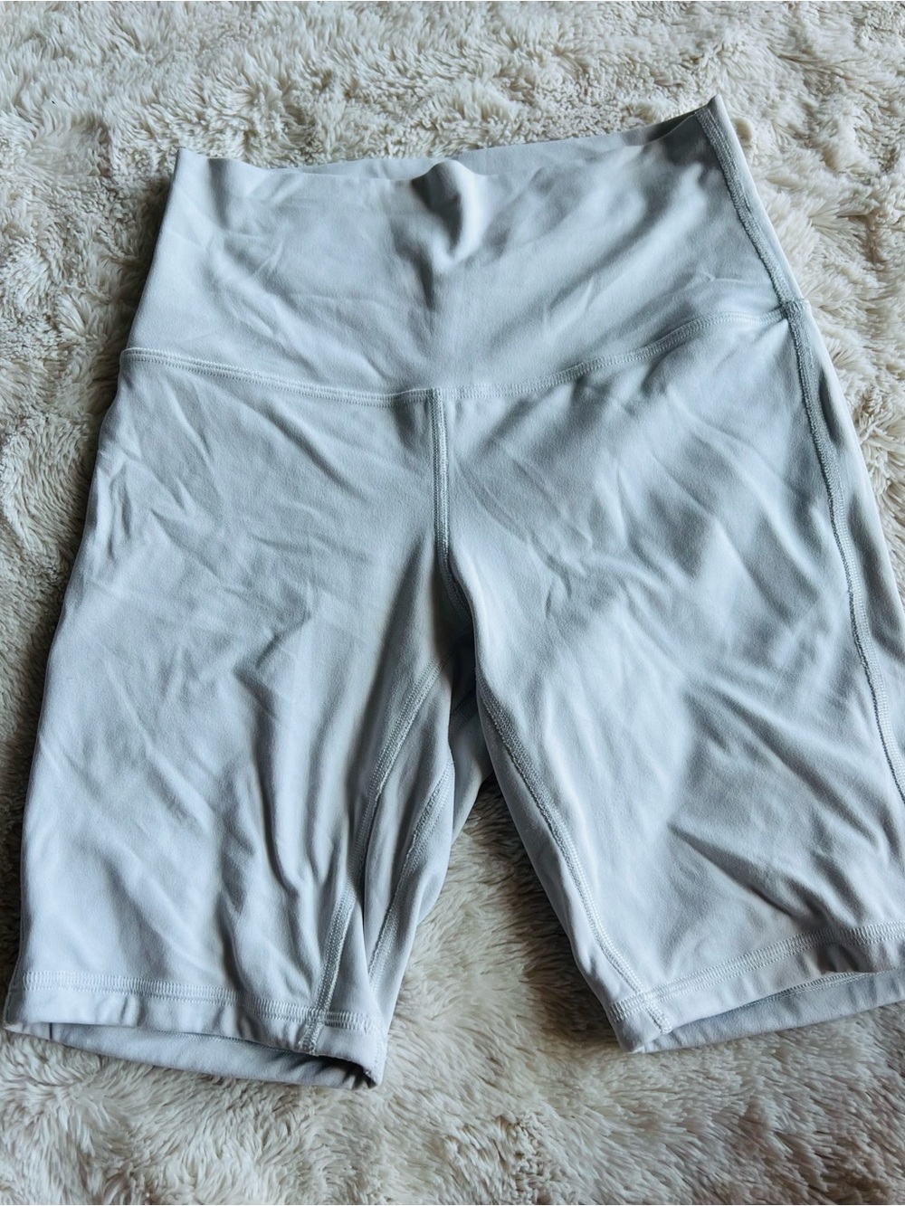 lululemon athletica High-Rise Bike Shorts in White